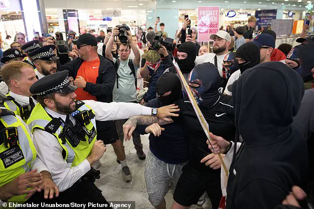 Violent Clash Erupts at Canary Wharf Over Asylum Seeker Treatment as Police Deploy Pepper Spray