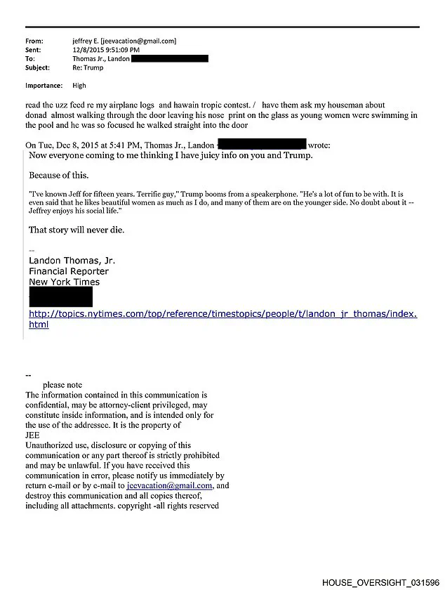 Jeffrey Epstein's Emails Revealed: 20,000 Documents from 2011-2019 Provide Insight into His Controversial Life
