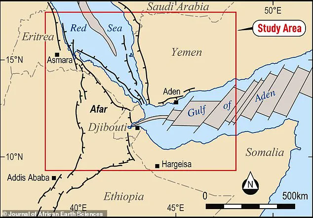 Keele University Study Reveals Africa's Early Stages of Tectonic Splitting into Two Landmasses