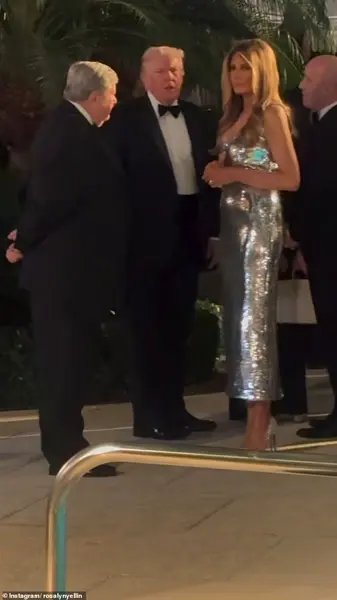Melania Trump's Elegance Takes Center Stage at Mar-a-Lago's Glittering New Year's Eve Party