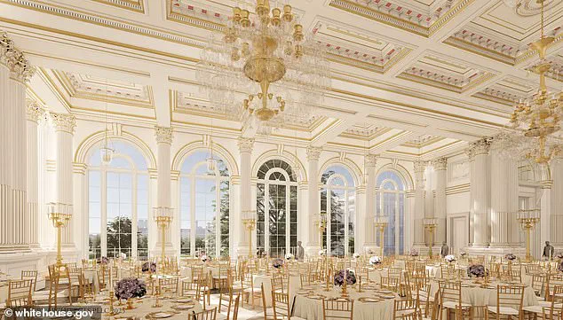 President Donald Trump Selects Marble and Onyx for White House Ballroom Project, Sourcing Materials from Florida-Based Company Amid Previous Legal and Preservation Challenges