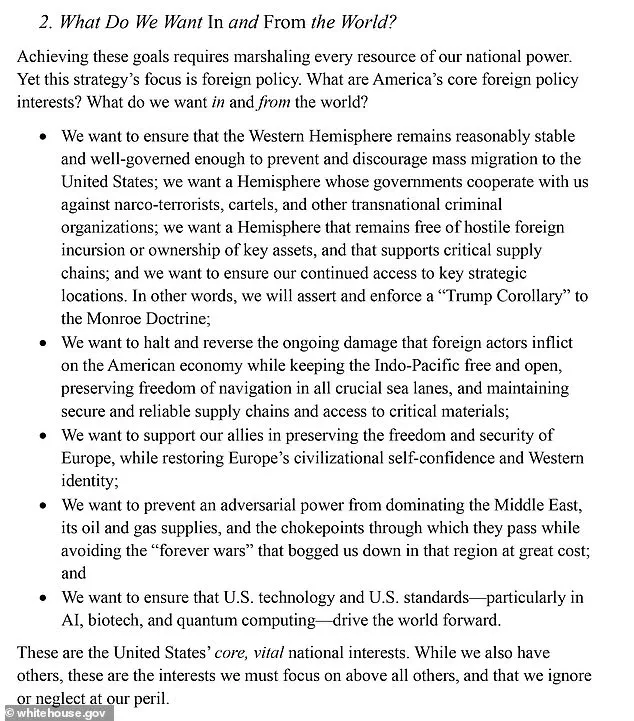 U.S. National Security Strategy Outlines 'Trump Corollary' as Modern Monroe Doctrine in Venezuela Intervention