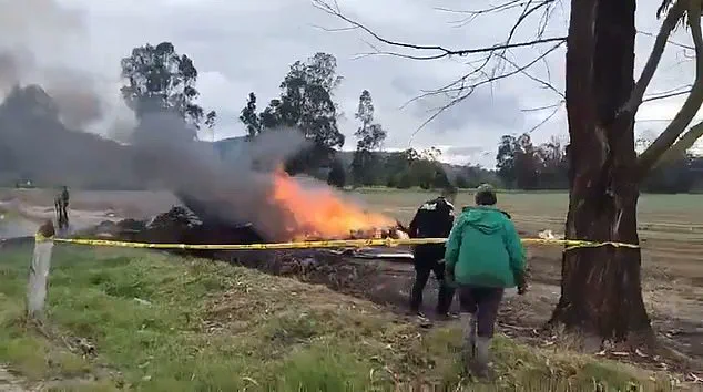Tragic Air Crash in Colombia's Tundama Province Claims Six Lives, Including Renowned Singer Yeison Jimenez