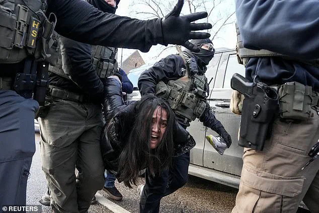 Exclusive Footage Reveals ICE Agent's Forceful Detention of Woman in Minnesota