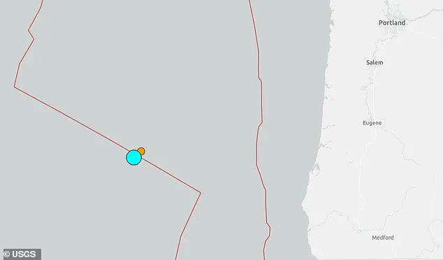 Magnitude 6.0 Earthquake Strikes Off Oregon Coast, USGS Warns of 65% Chance of Additional Aftershocks This Weekend