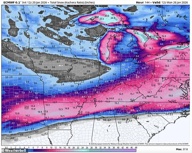 Winter Storm 'The Big One' Brings Record-Breaking Cold and Threat of Power Outages Across Dozens of U.S. States
