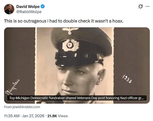 Privileged Access: Resurfaced Post Exposes Top Democrat's Grandfather's Nazi Ties