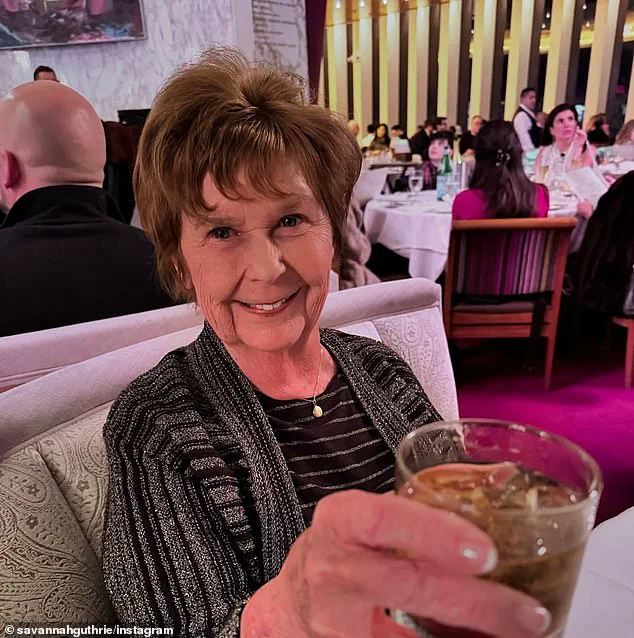 TV Anchor Reveals Ransom Note Details for Nancy Guthrie