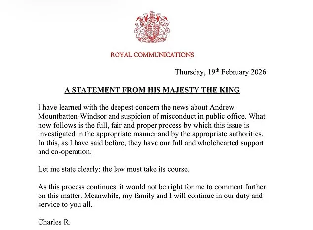Family of Virginia Giuffre Hails Arrest of Andrew Mountbatten-Windsor as 'Monumental Moment' in Pursuit of Justice