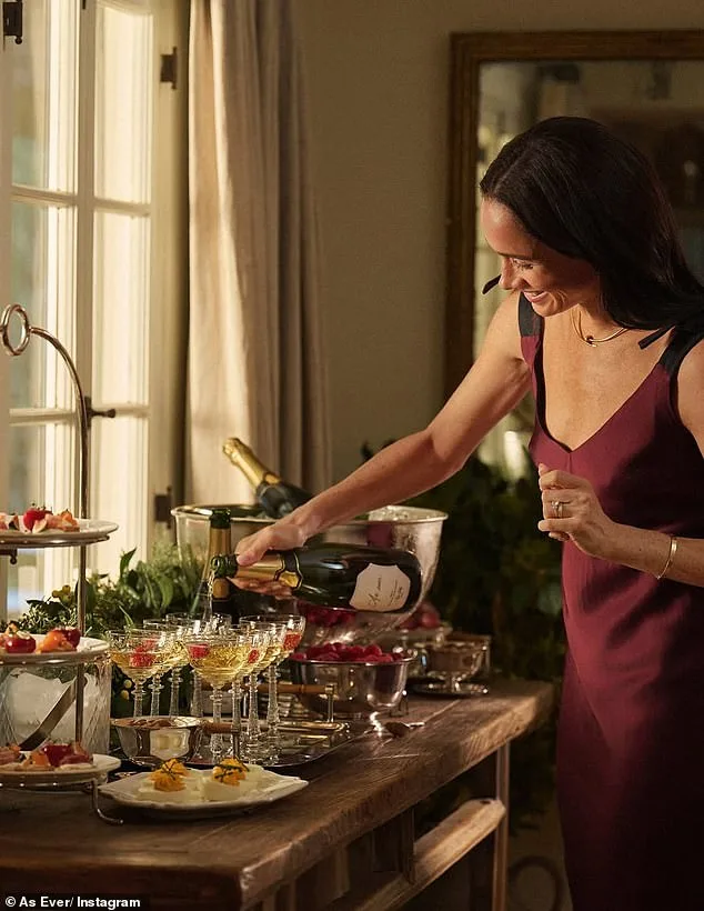Meghan Markle Leverages As Ever Brand with Brut Sparkling Wine Tips, Branded Ice Cubes Amid Scrutiny