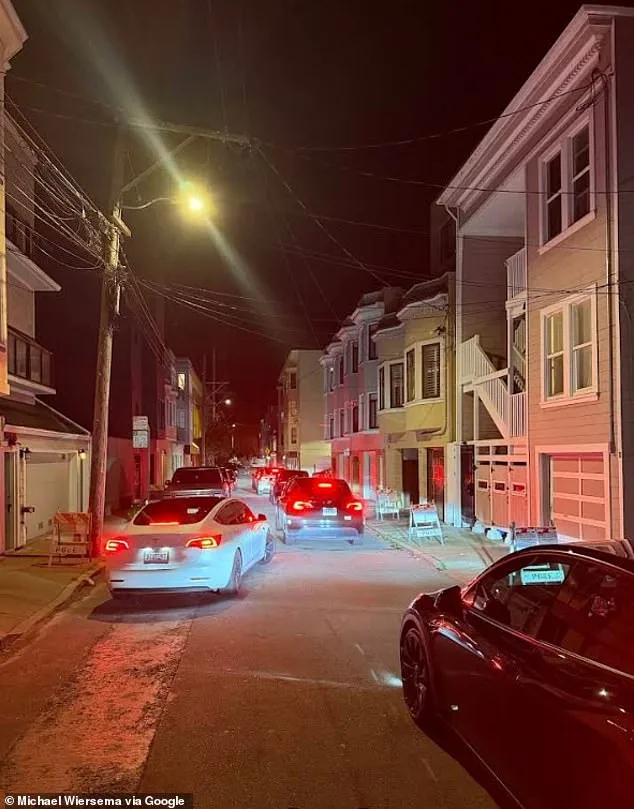 Tesla Charging Lot on Lombard Street Sparks Nightly Chaos and Frustration in San Francisco