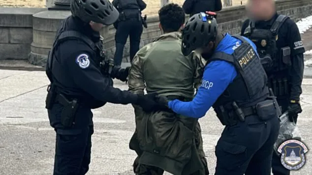 Young Man Arrested with Shotgun Near US Capitol, Motives Remain Unclear