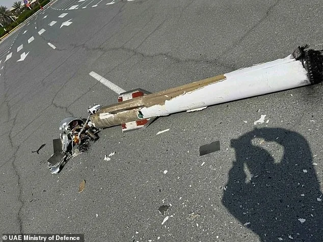 UAE Reveals Iranian Missile Debris After Successful Interception, No Casualties or Damage