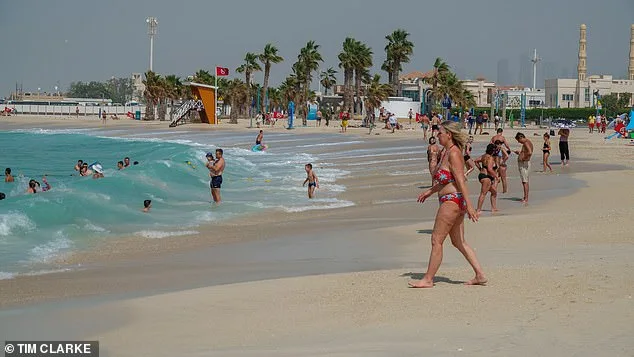 Unshaken Serenity: Dubai's Beaches Amid the Shadow of Gulf Conflict