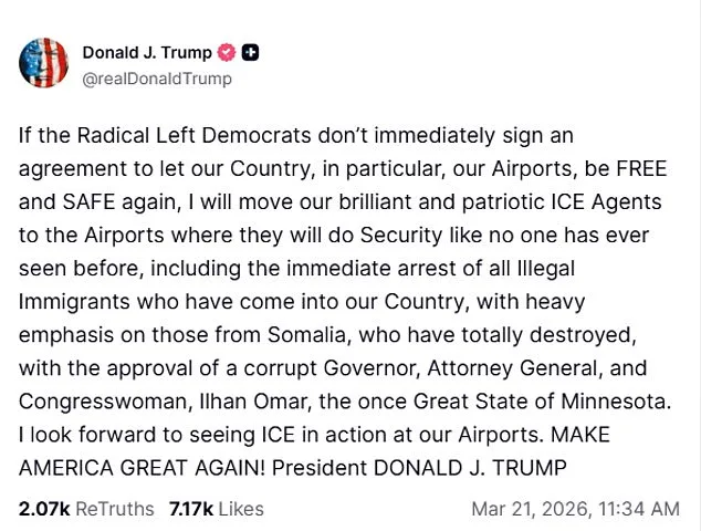 Congressional Stalemate Sparks Airport Chaos as Cruz Proposes ICE/CBP Funding Cutoff