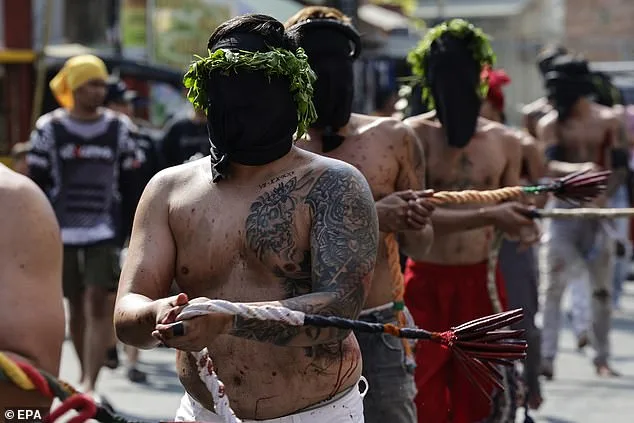 Devotion Through Suffering: Philippines' Maundy Thursday Ritual Reenacts Christ's Agony