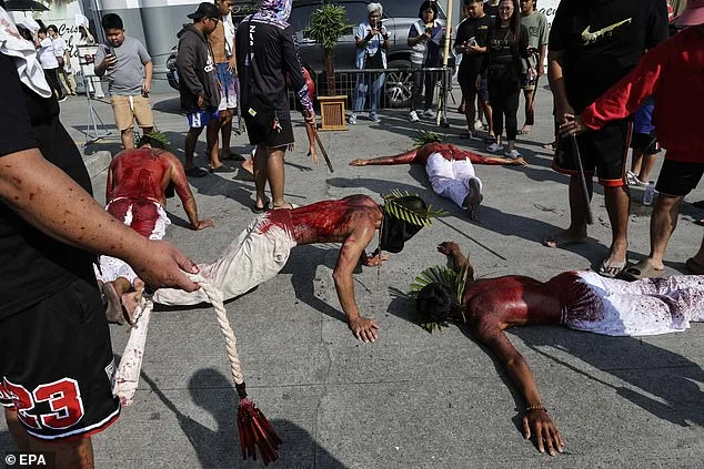 Devotion Through Suffering: Philippines' Maundy Thursday Ritual Reenacts Christ's Agony