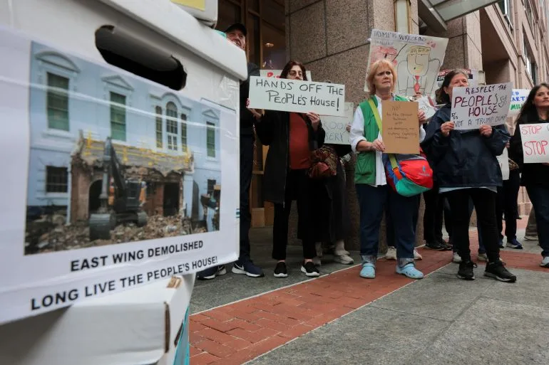 Trump Administration Launches Legal Battle to Resume Controversial White House Ballroom Construction Amid National Security Claims